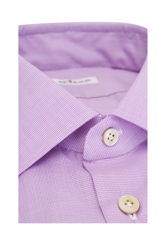 Kiton - Pink Cotton Sport Shirt