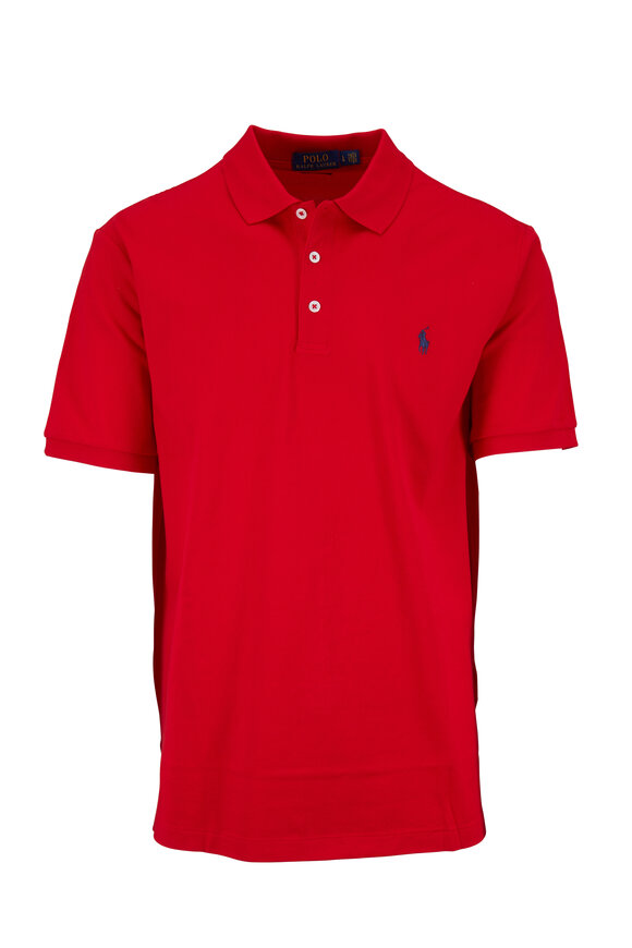 Polo Ralph Lauren - Red Stretch Mesh Short Sleeve Polo