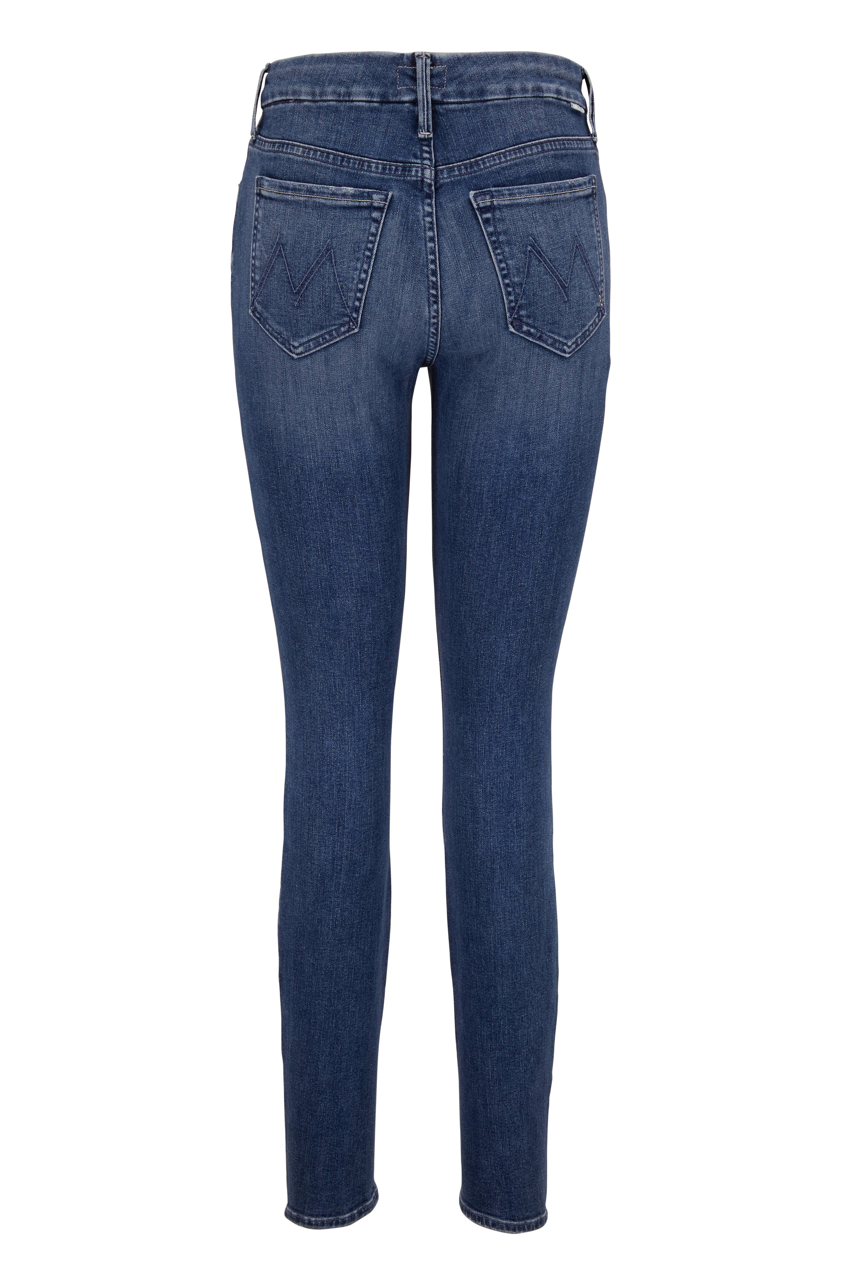 PETITES THE LIL MID RISE DAZZLER ANKLE FRAY RIDING THE