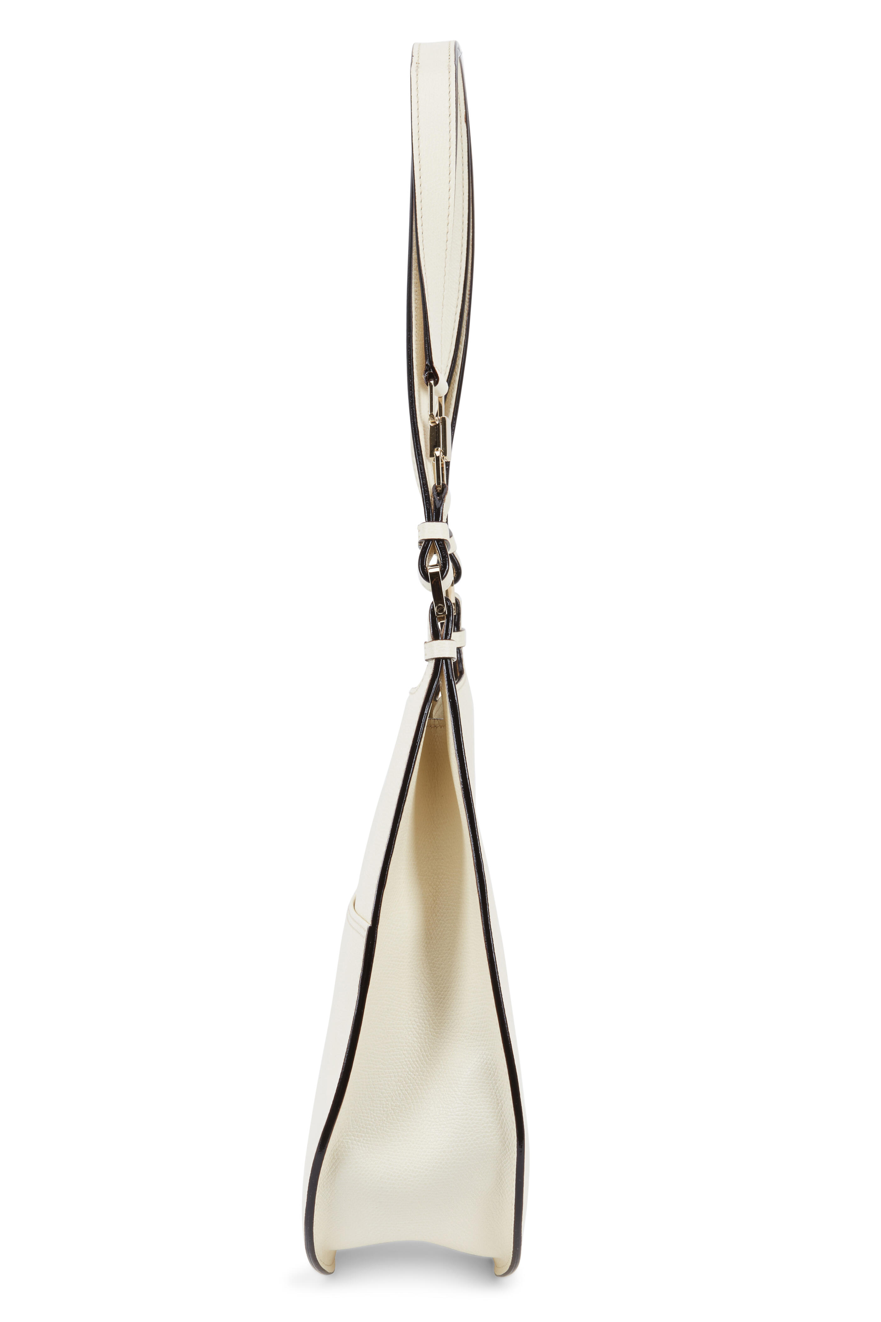 ハンドバッグ Valextra Handbags White Iside: White Leather Mini top handle bag | Valextra