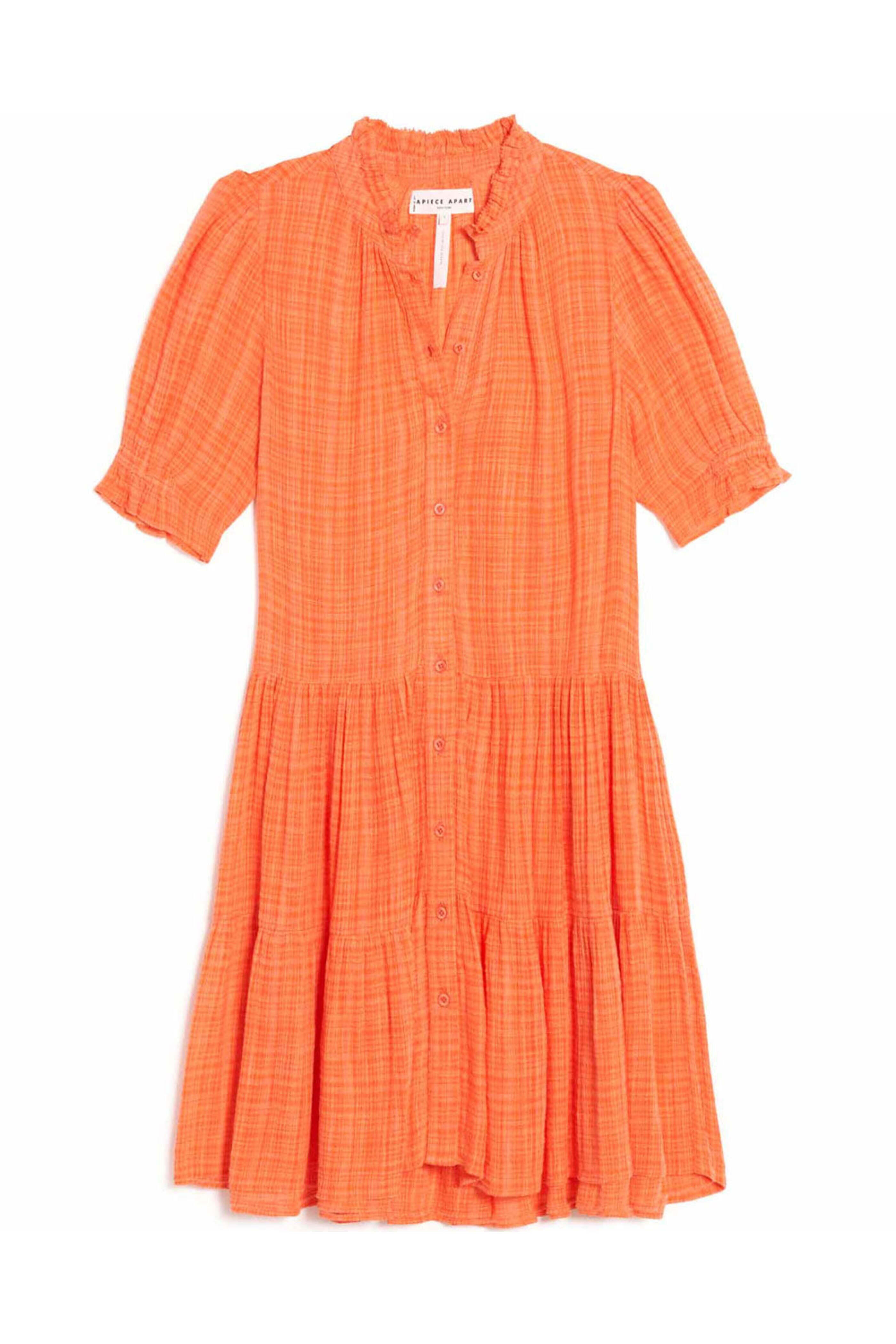 knee length dresses for ladies Lore Smocked Mini Dress – Hill's Dry Goods main image 1