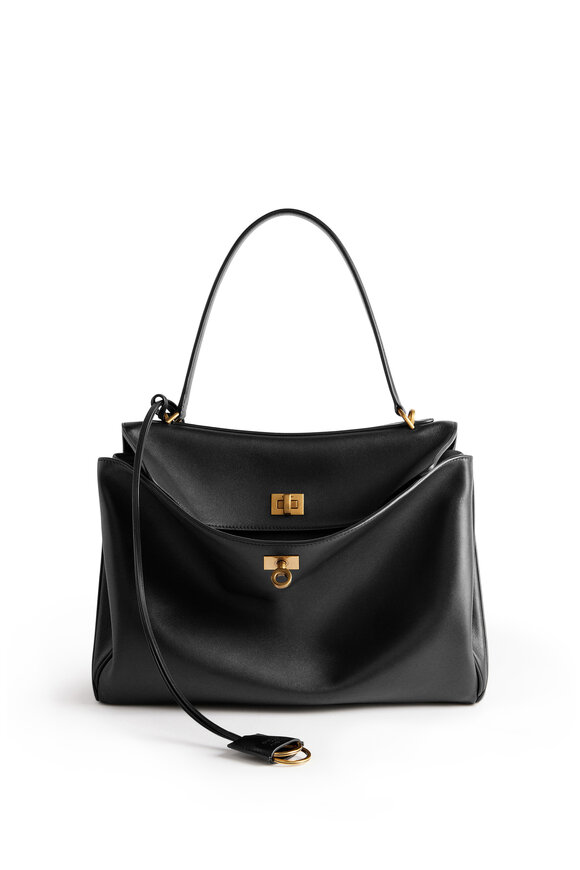 Balenciaga Rodeo Black Medium Top Handle Bag - view 12