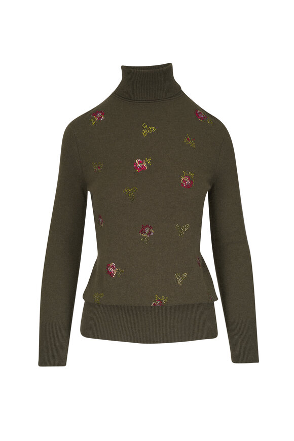 Libertine - Florecita Olive Green Cashmere Sweater