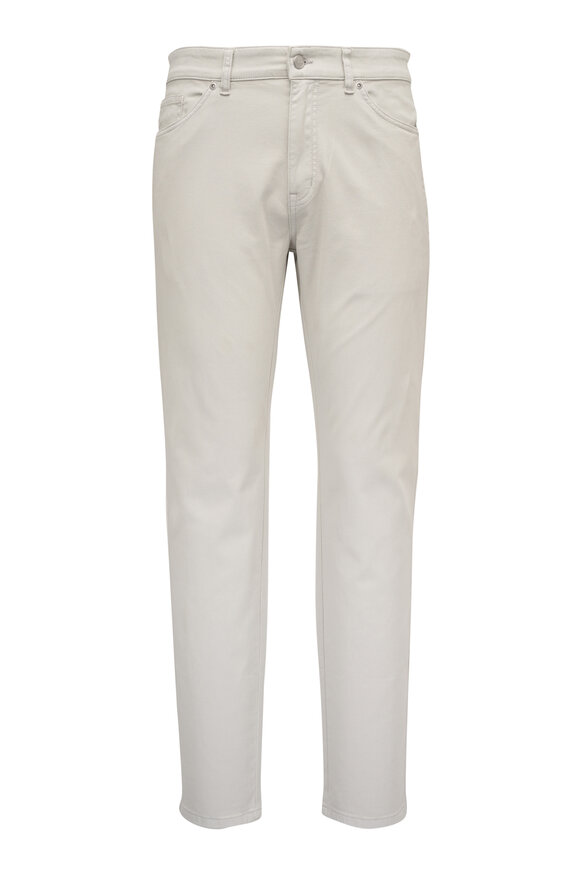 Peter Millar British Gray Everett Five Pocket Pant - view 1