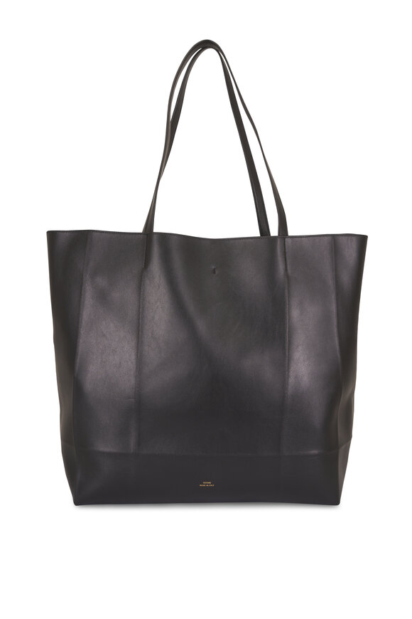 Totême Roam Black Leather Tote - view 1