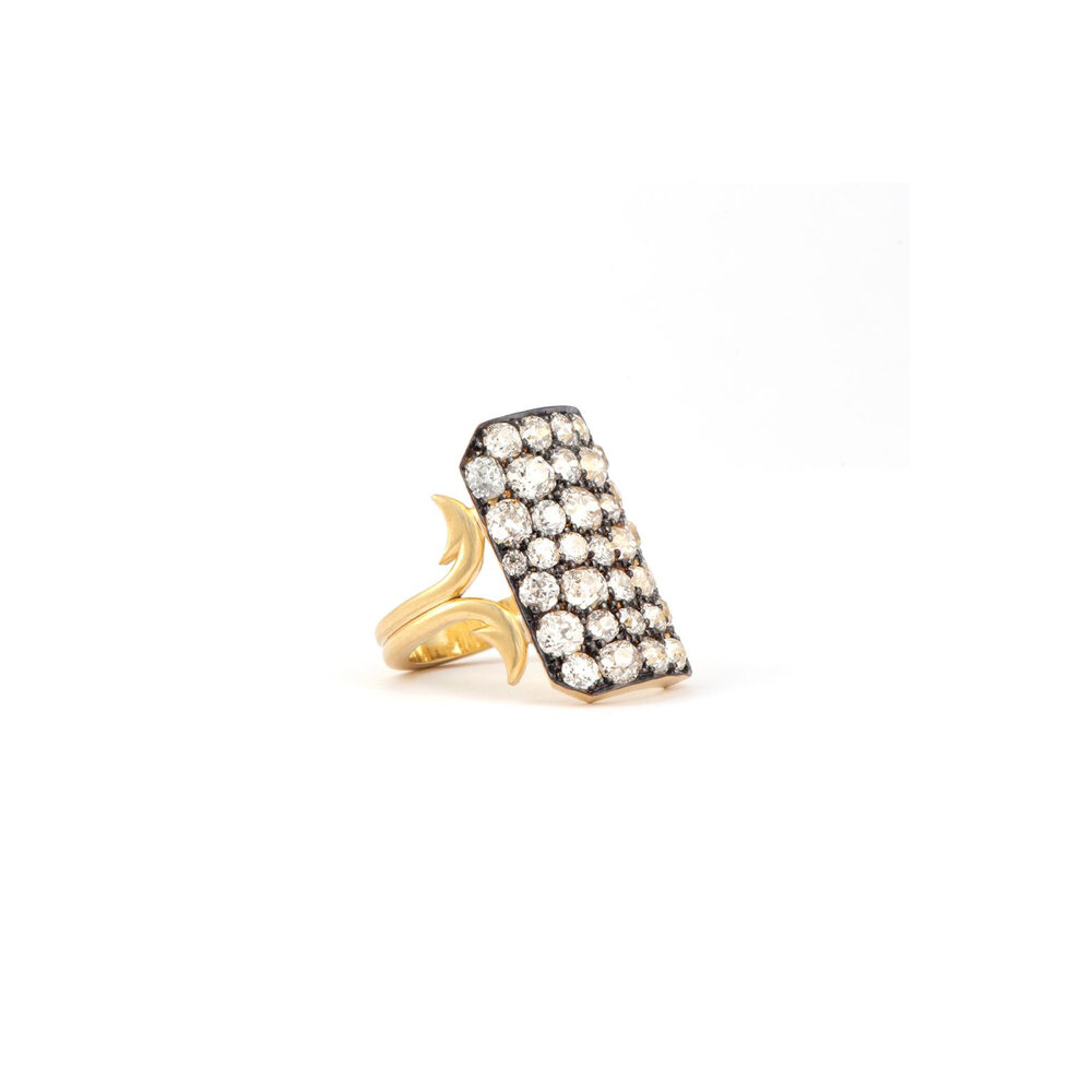 Sylva & Cie - Old European Diamond Ten Table Ring