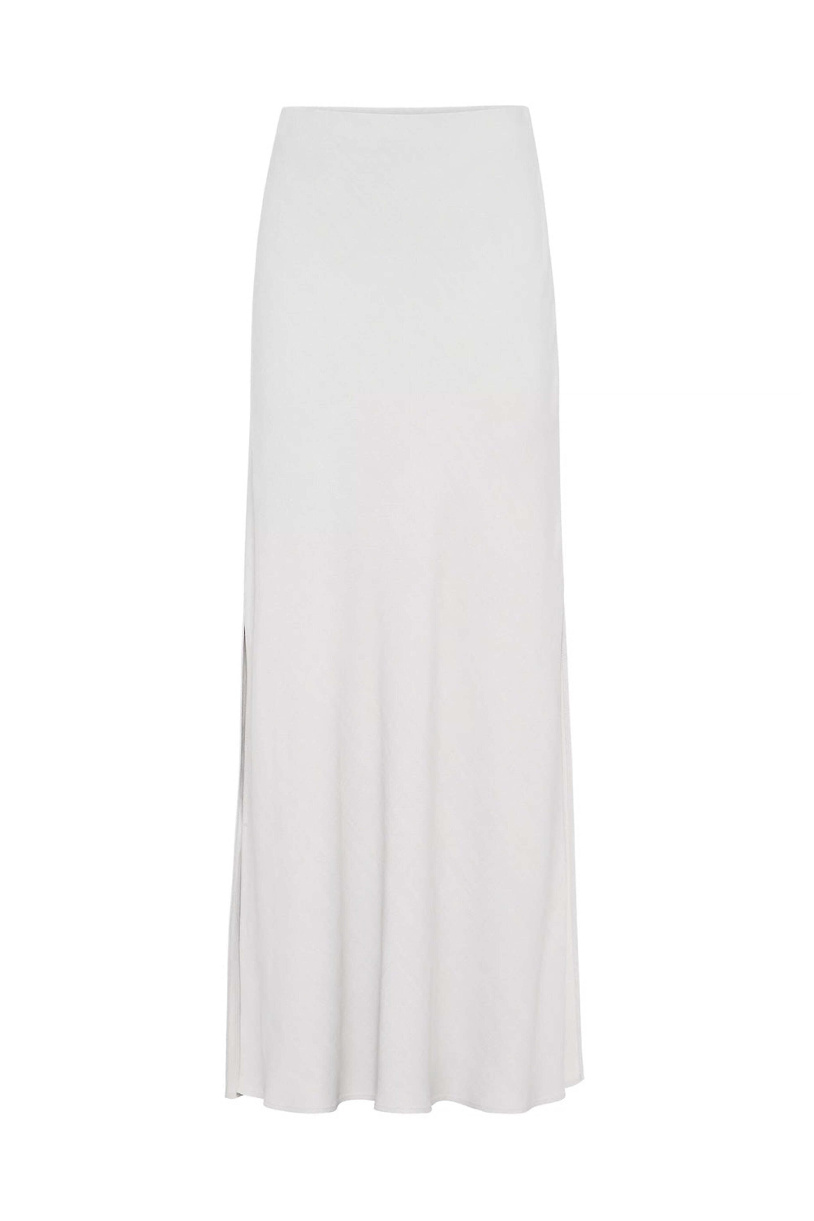 Brunello Cucinelli - Natural Linen Bias Maxi Skirt