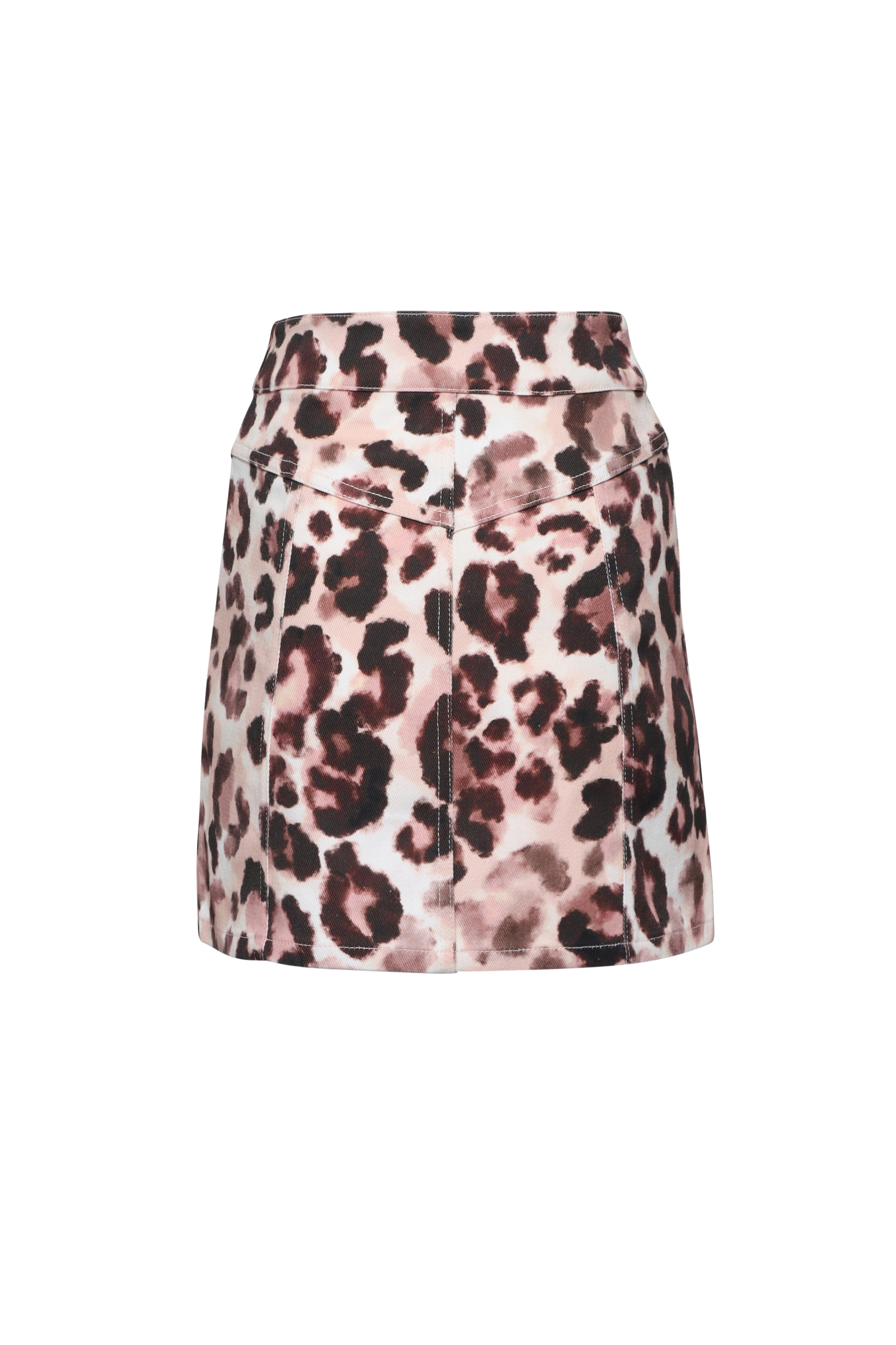 Cara Cara - Juniper Ivory Abstract Animal Print Skirt
