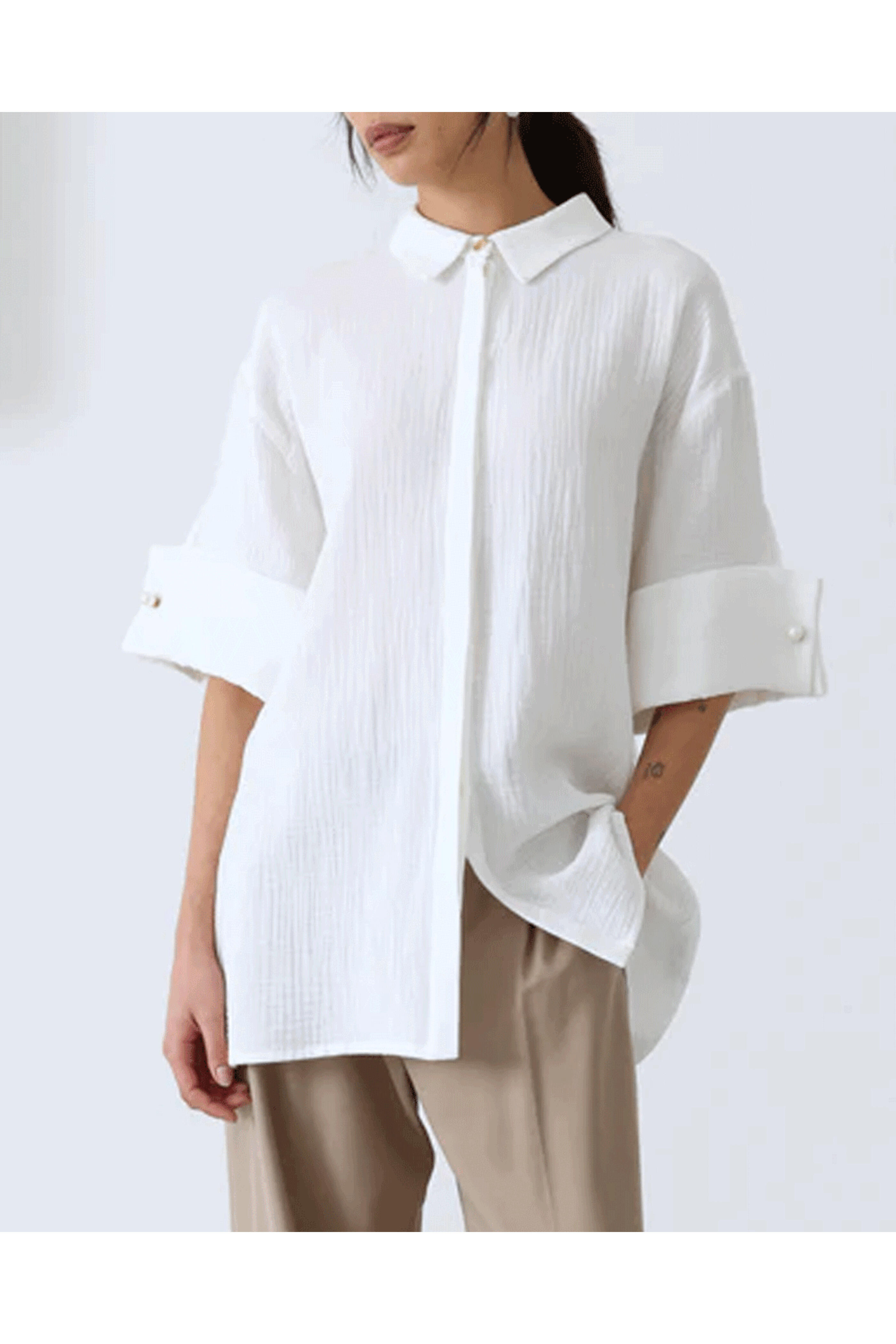 Mother Of Pearl - White Camille Shirt