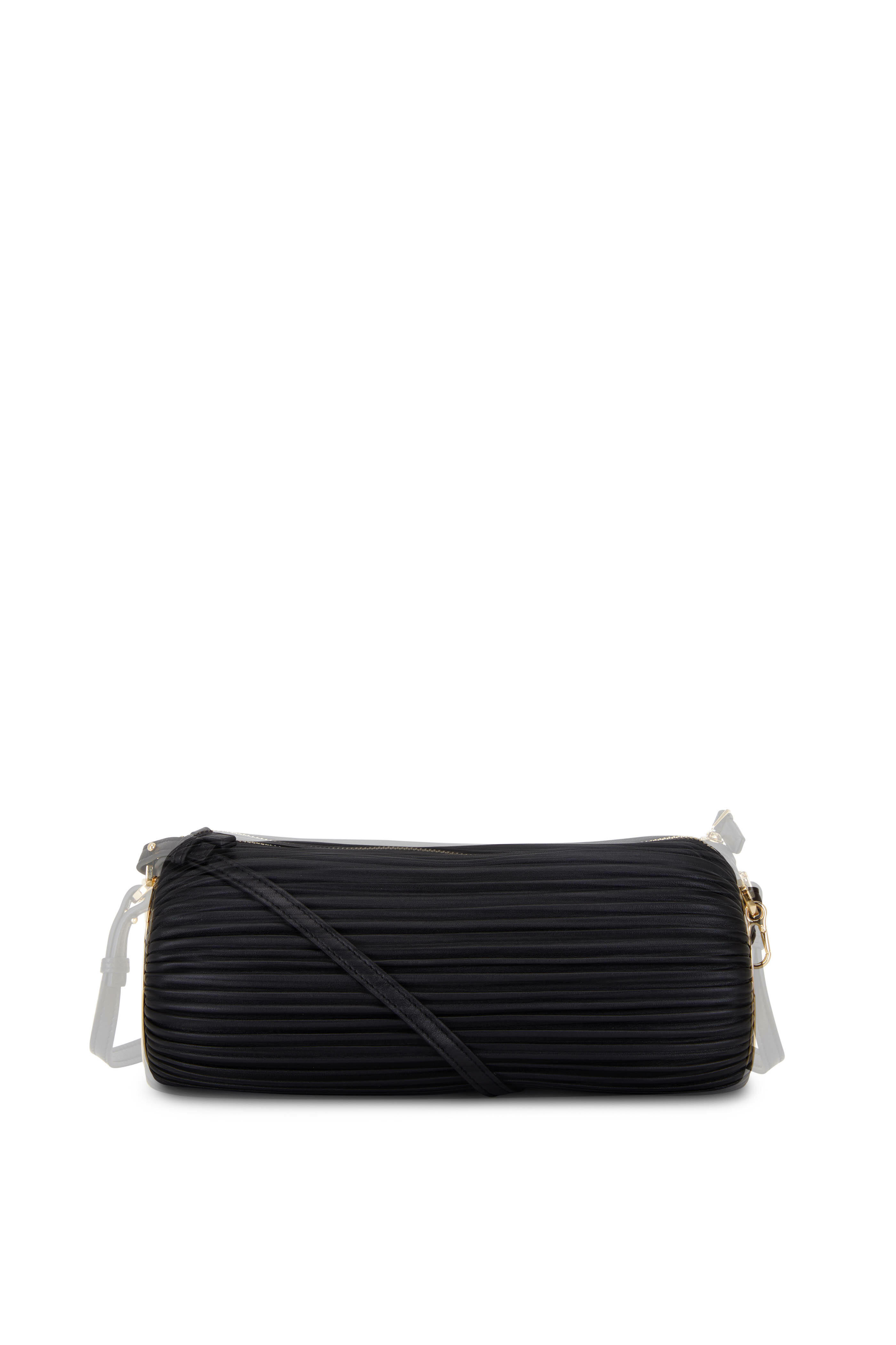 Loewe - Bracelet Black Leather Pouch Bag