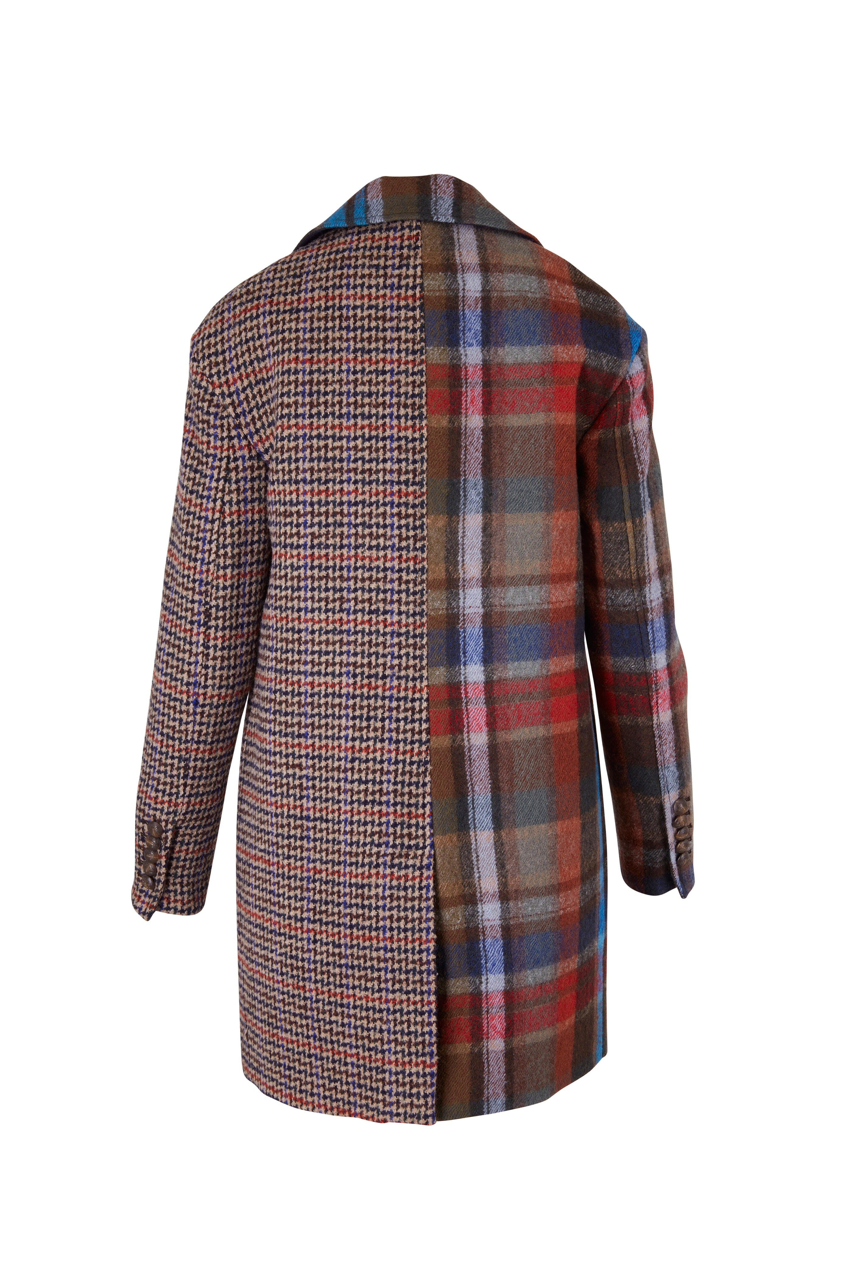 Veronica Beard - Indi Multi Wool Dickey Coat