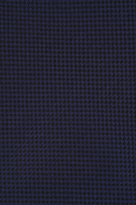 Zegna - Navy Textured Silk Tie