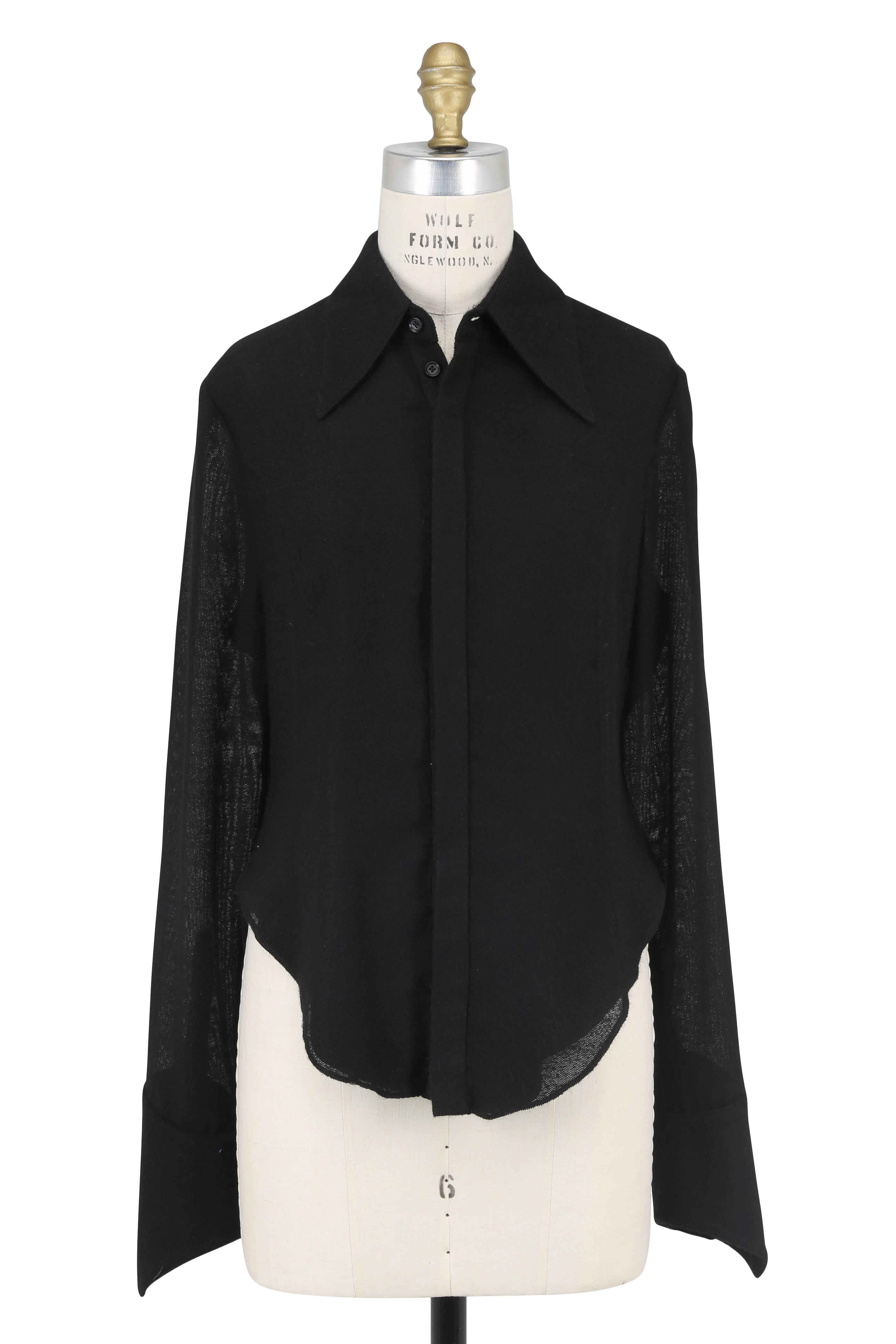 Norisol Ferrari - Sack Blouse Washed Cashmere