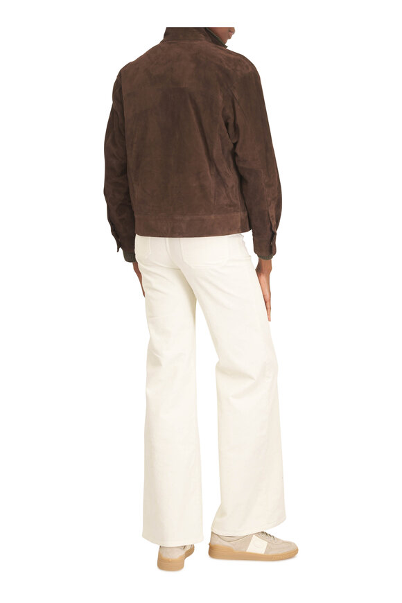 Nili Lotan Florence Stone Corduroy Pant - view 4