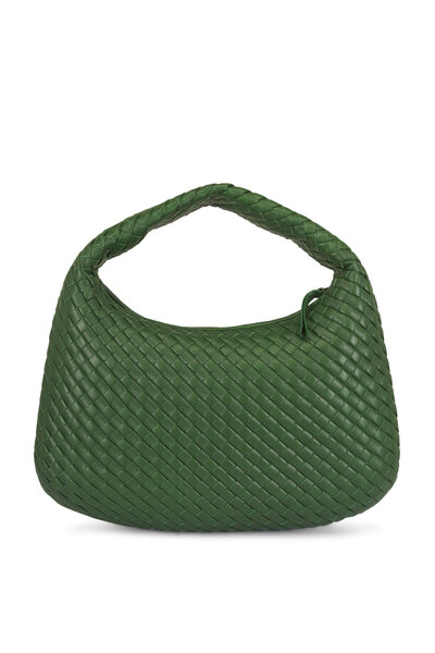 Bottega Veneta - Jodie Peachy Pink Woven Napa Leather Mini Knot Bag