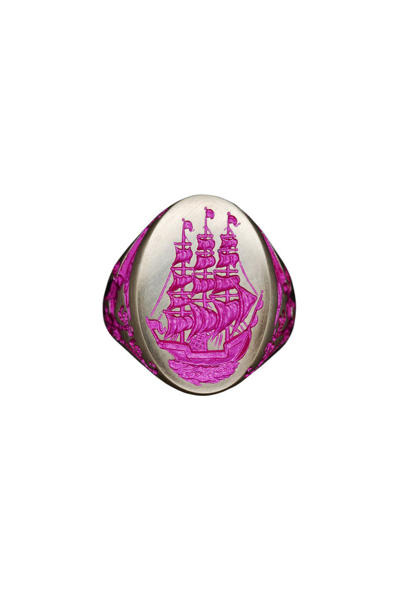 Spinelli Kilcollin - 18K Yellow Gold Five Link Vela Ring