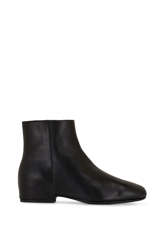 Aquatalia - Ulyssa Black Calfskin Ankle Boot, 30mm