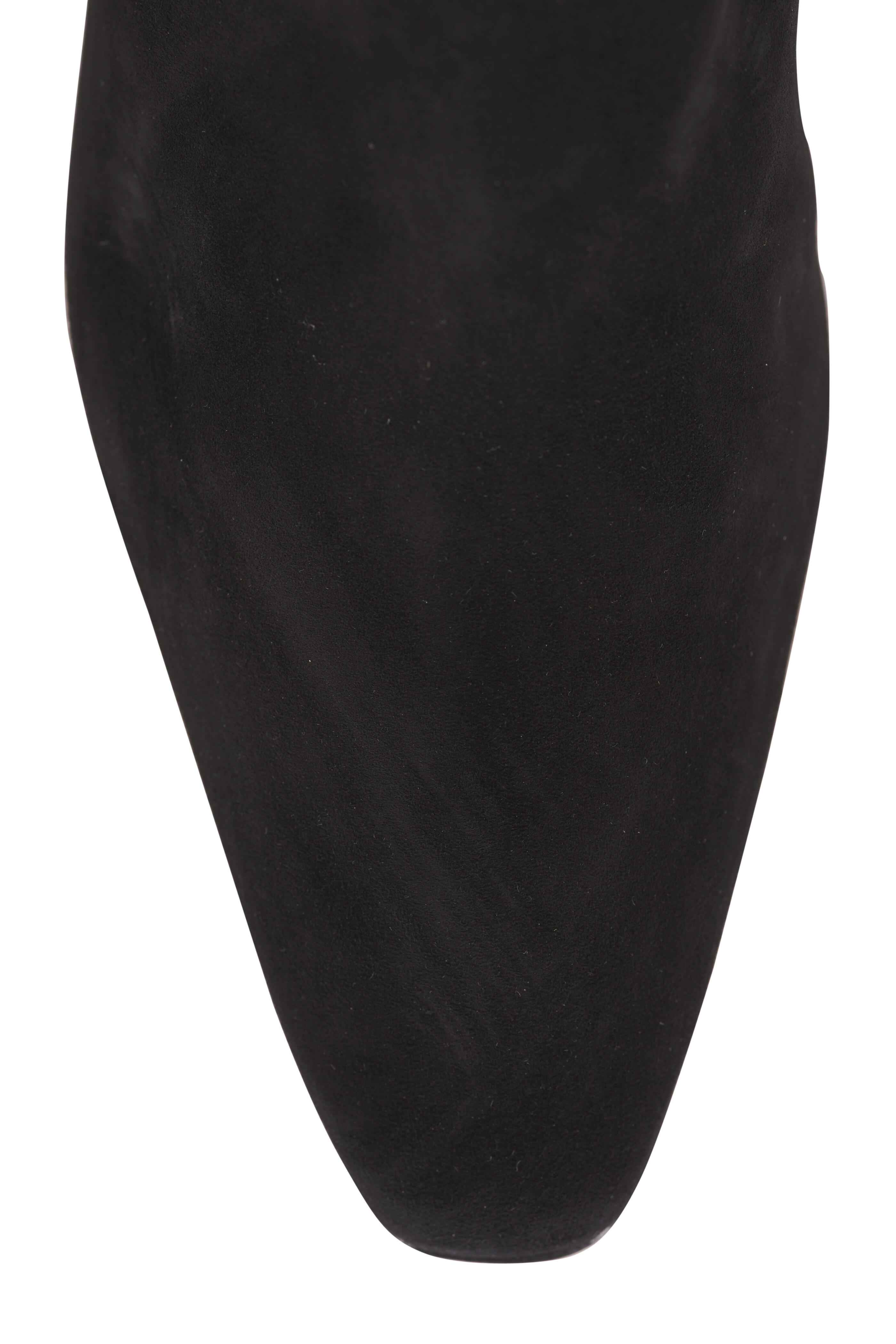 Manolo Blahnik - Tolarc Black Suede Bootie, 30mm - view 6