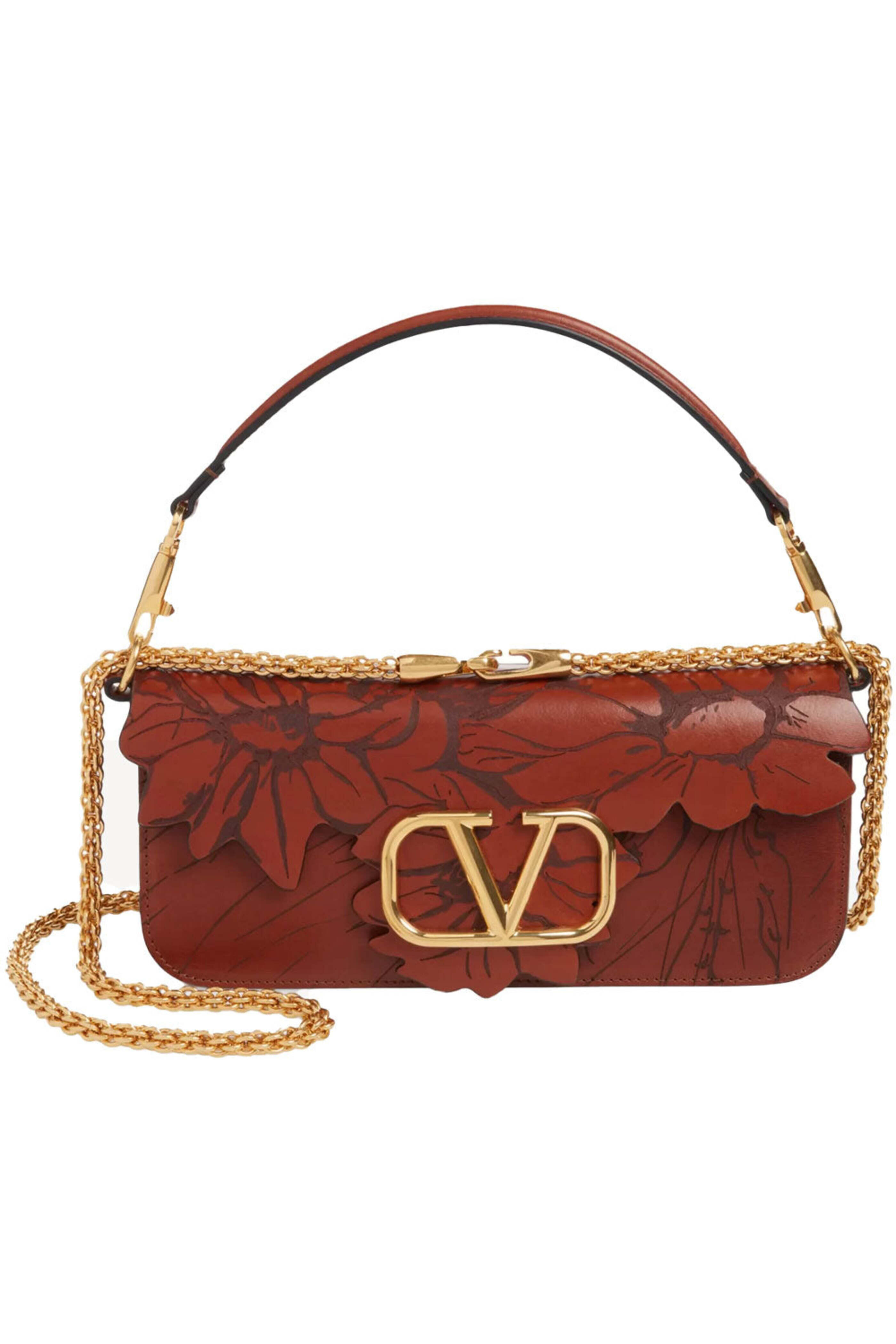 Valentino Garavani - Loco Shoulder Bag in Multi Papaya