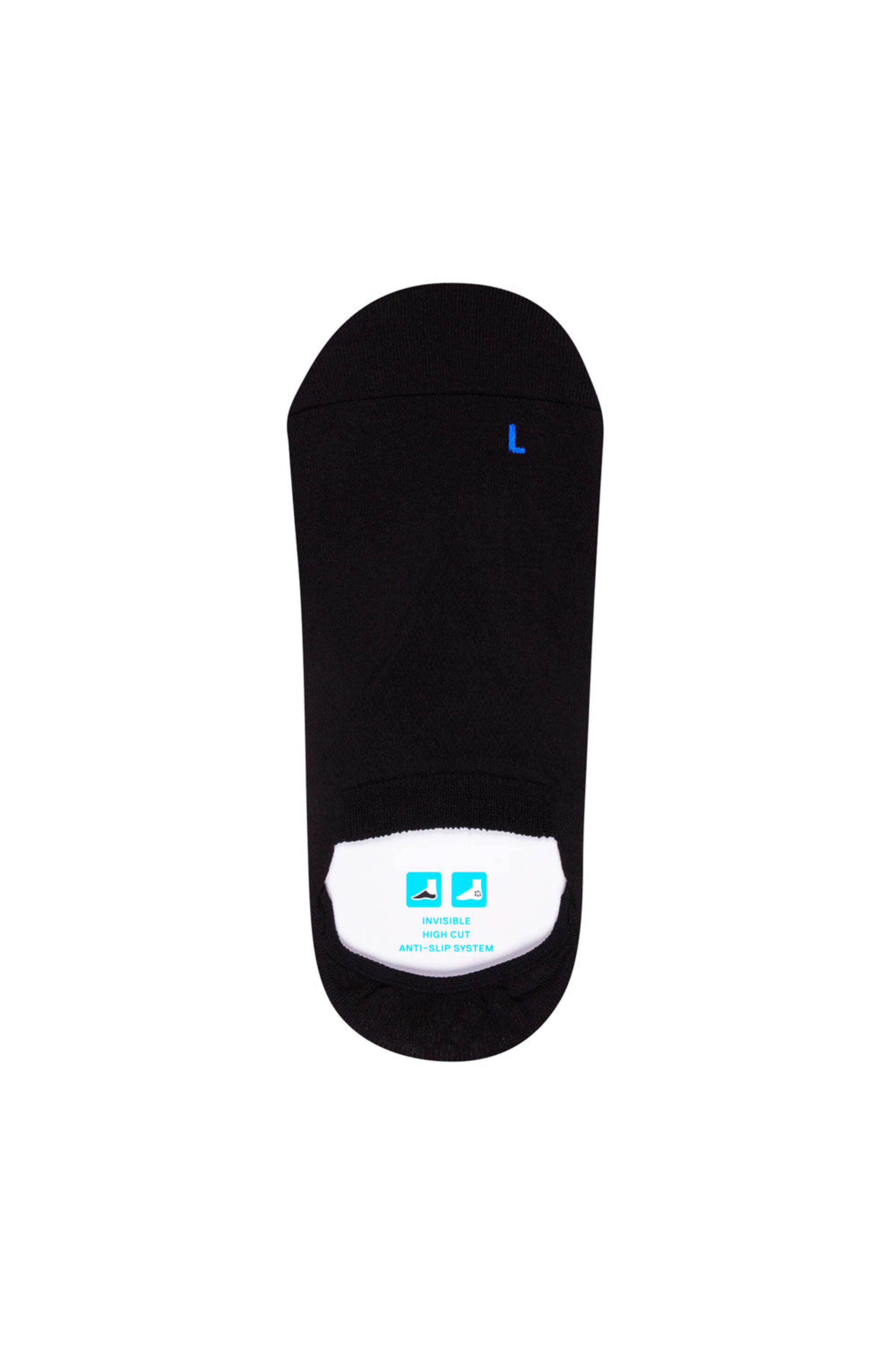 Falke - Black Cool Kick Invisible Socks