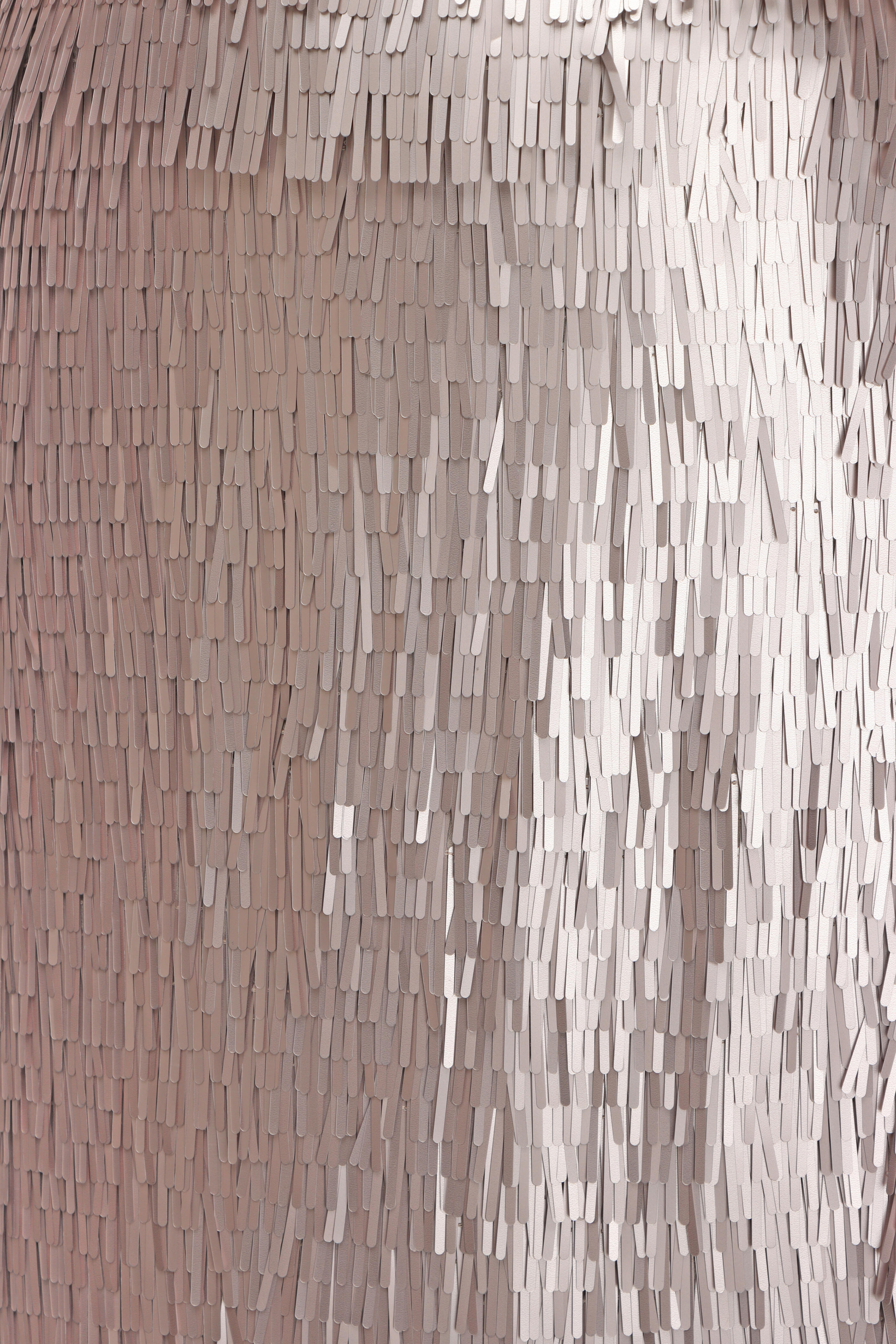 Rohe Frames - Silver Sequin Midi Skirt