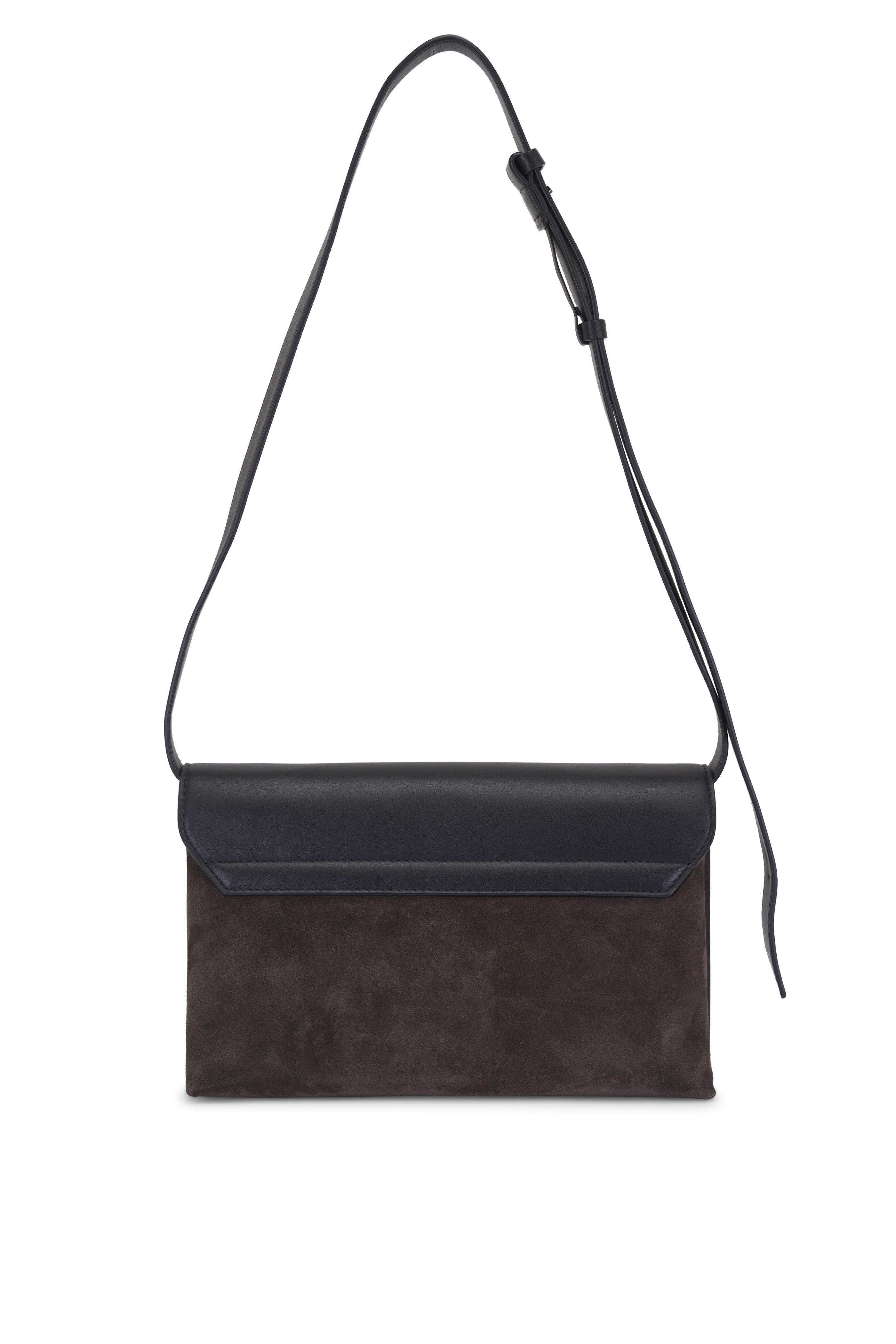 Brunello Cucinelli - Medium Sartorial Rust Brown Suede & Leather Bag