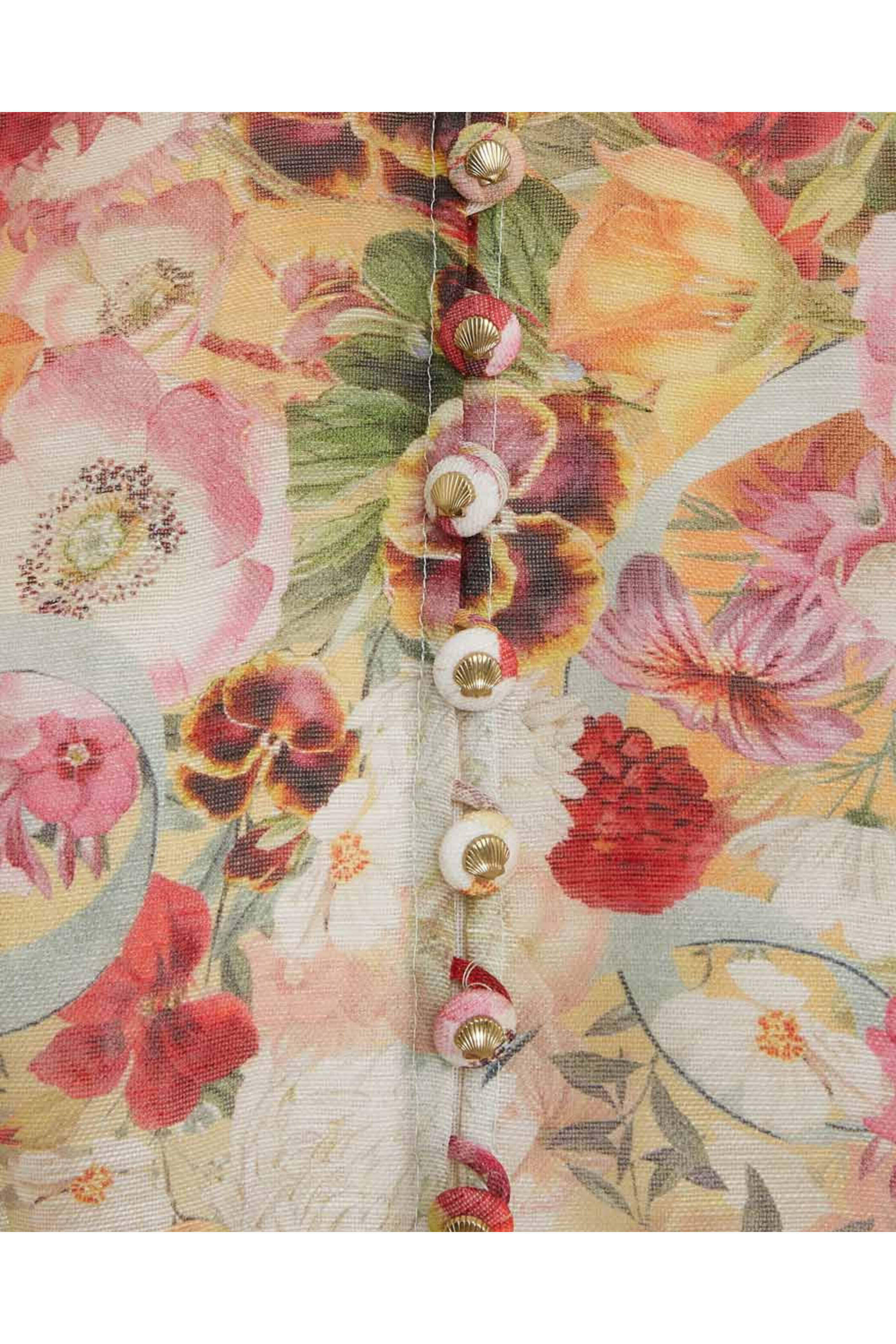 Zimmermann - Elka Poppy Print Wonderland Blouse