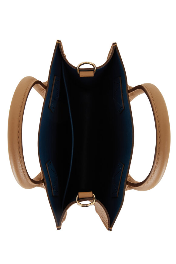 Moreau Paris - Suite Junior Camel Leather Crossbody