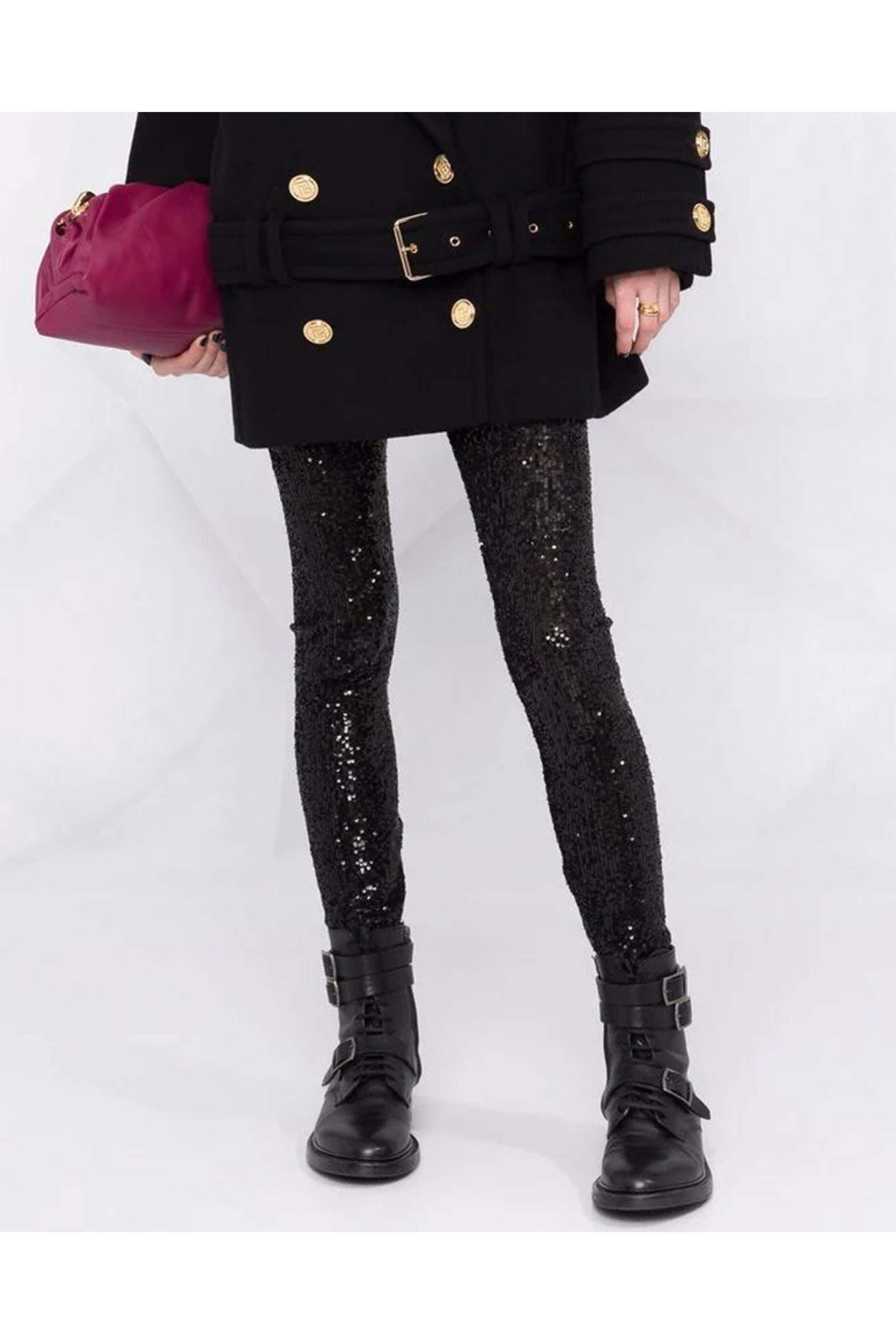 Tom Ford - Black All Over Sequin Legging