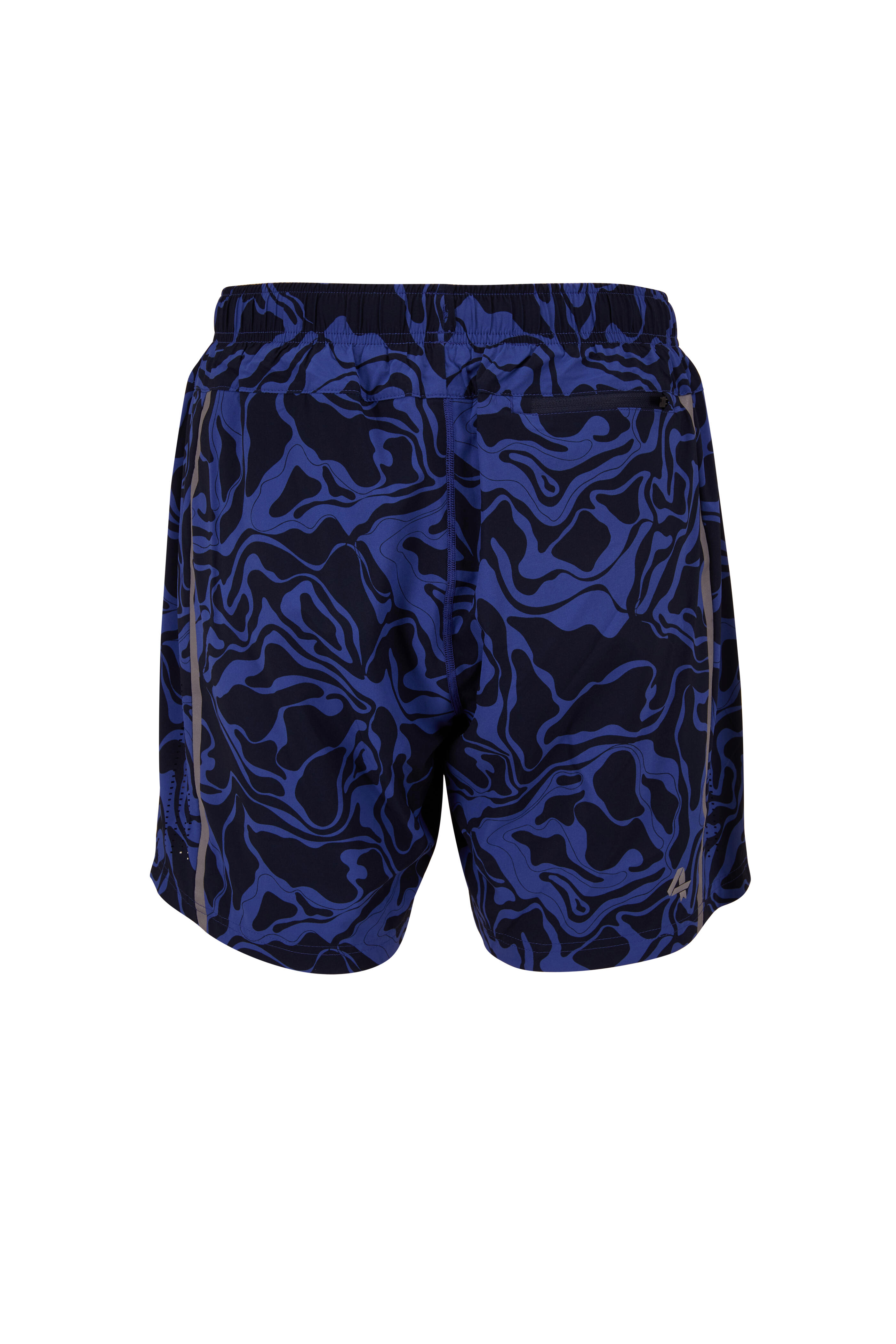 Fourlaps - Bolt Blue Printed Performance Shorts | Mitchell Stores