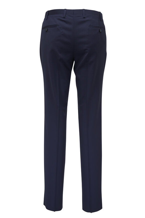Kiton Navy Blue Virgin Wool Suit - view 4