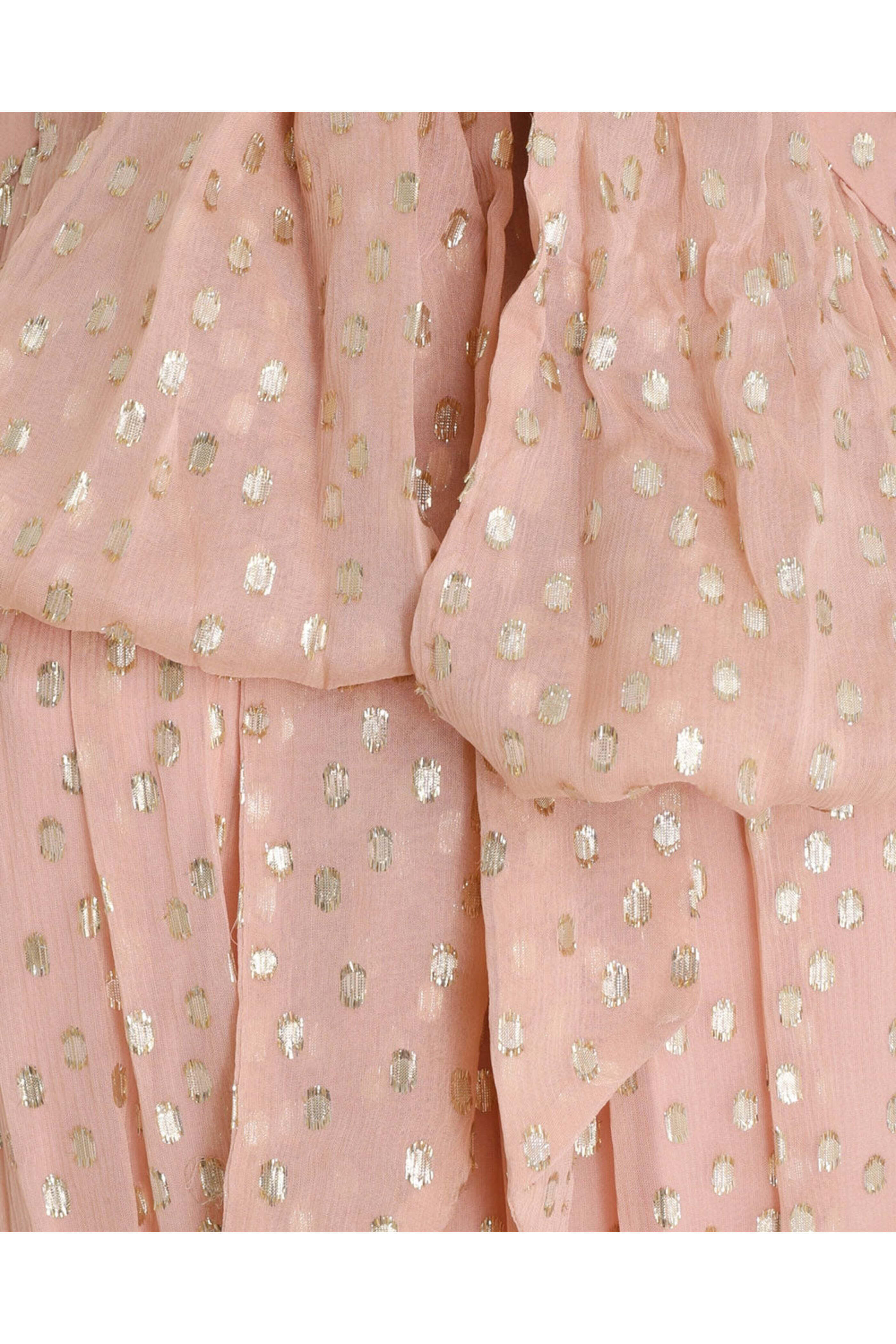 Zimmermann - Blush Sleeveless Tie Neck Dress