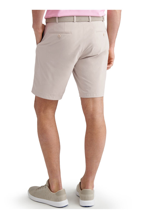 Peter Millar Surge Performance Oatmeal Shorts - view 3
