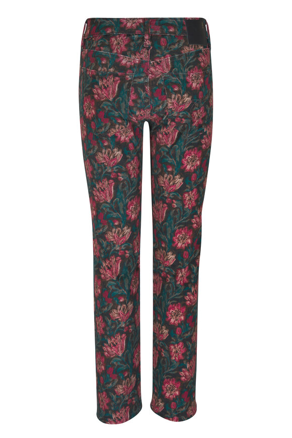 R13 Boy Straight Pink Botanic Five Pocket Pant - view 2