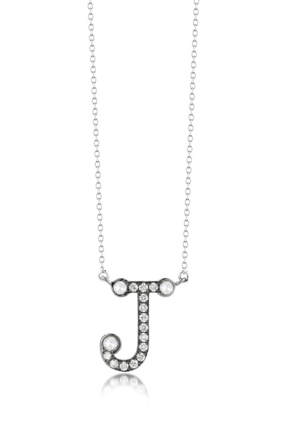 Nam Cho "J" Initial Necklace