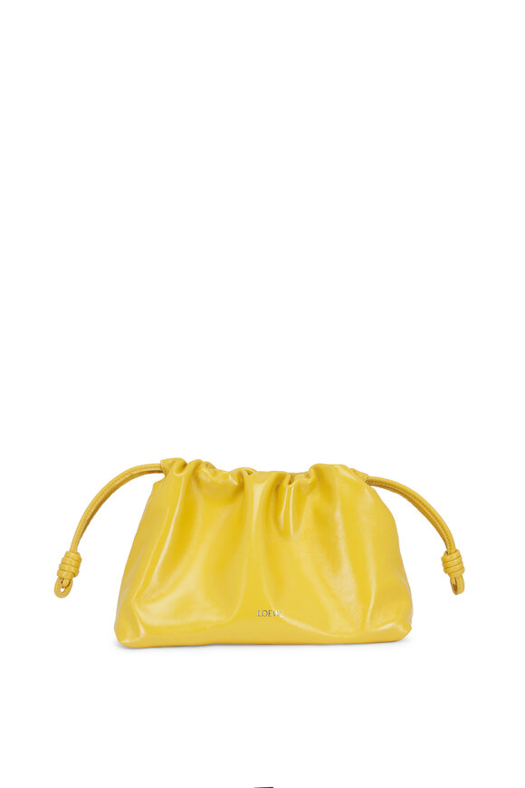 LOEWE ゴールドレザーバッグ LOEWE Hand Bag Leather Gold Tone Auth am5430 | eBay