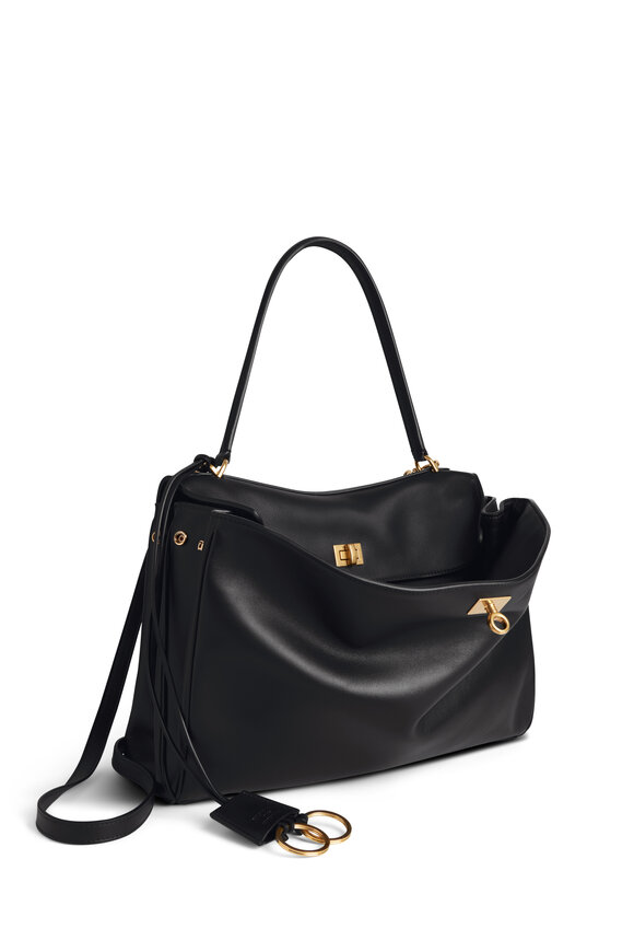 Balenciaga Rodeo Black Medium Top Handle Bag - view 13