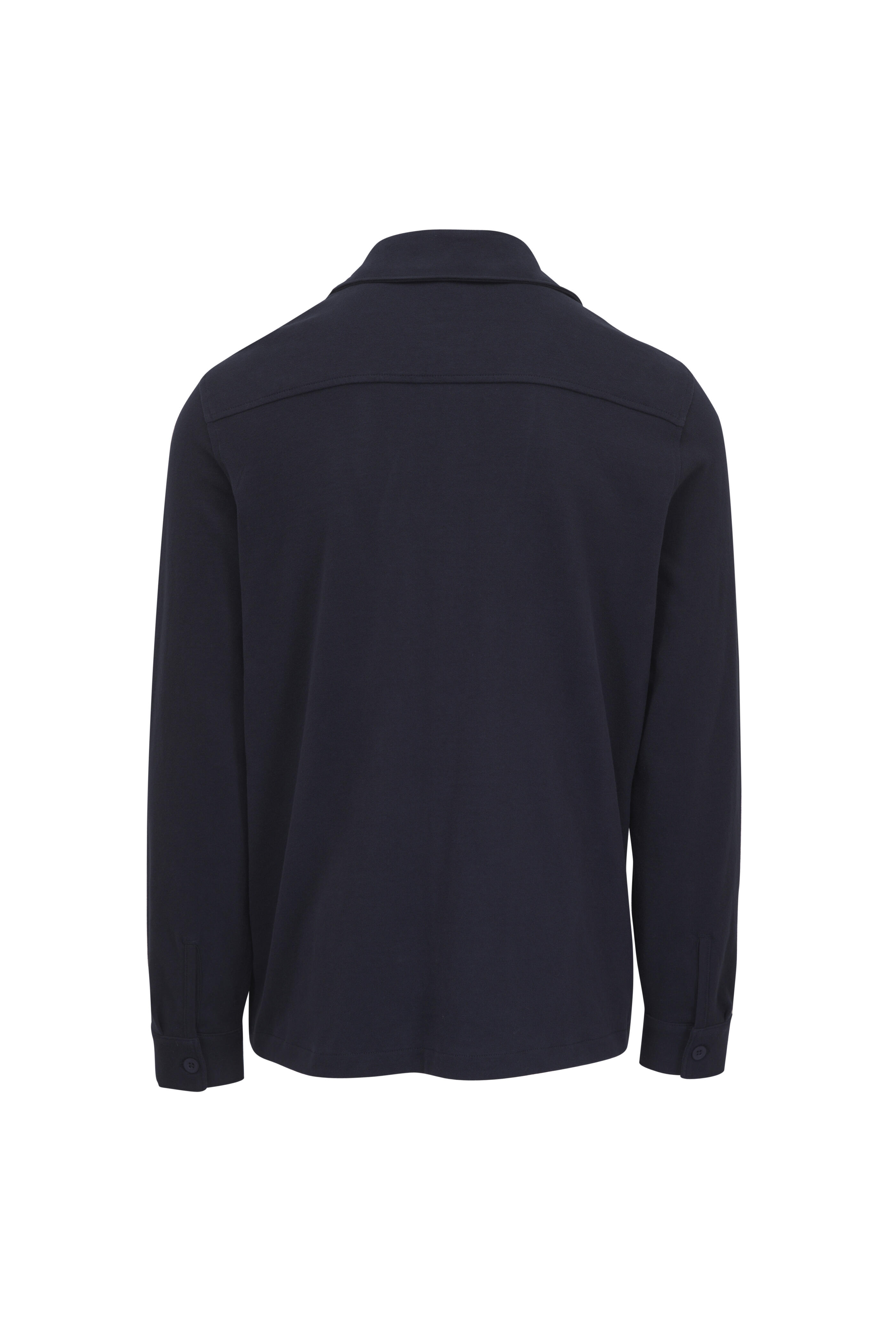 Vince - Coastal Blue Cotton Shacket