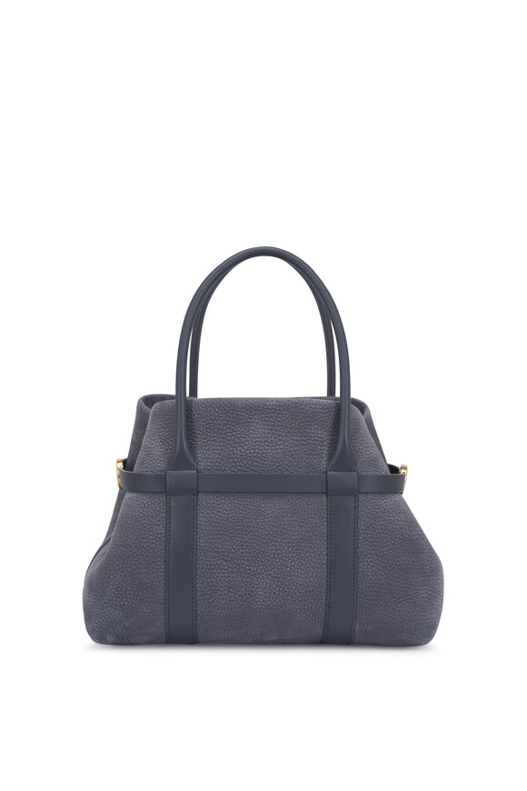 Loro Piana Small Ghiera Blue Shopper Tote - view 2
