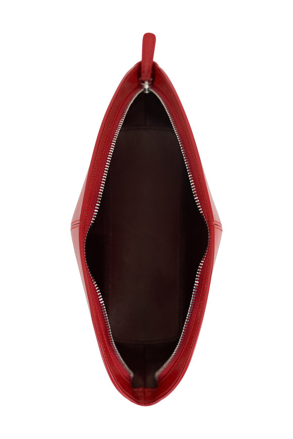 The Row - Mel Ruby Leather Clutch