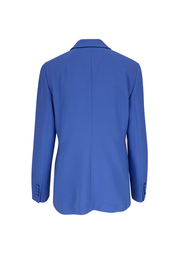 Lafayette 148 New York - Finesse Crepe Classic Cobalt Cutaway Blazer