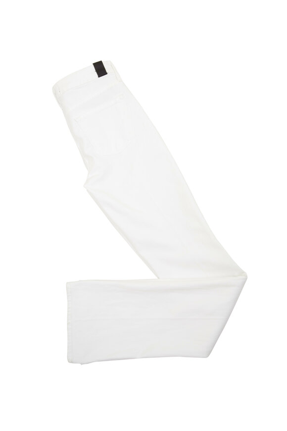 Vince - Taylor White Denim Highrise Boot Cut Pants