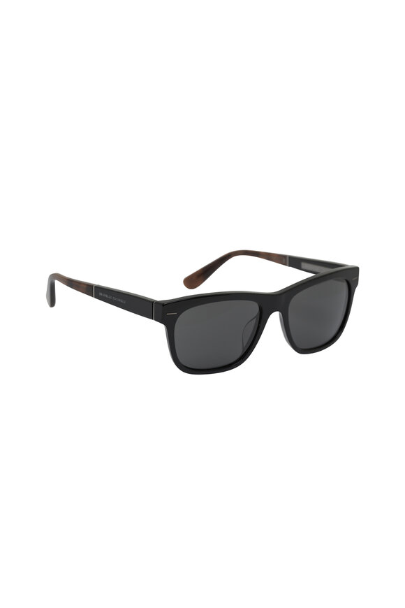 Oliver Peoples Havana Black, Chocolate & Anthracite Sunglasses - view 1