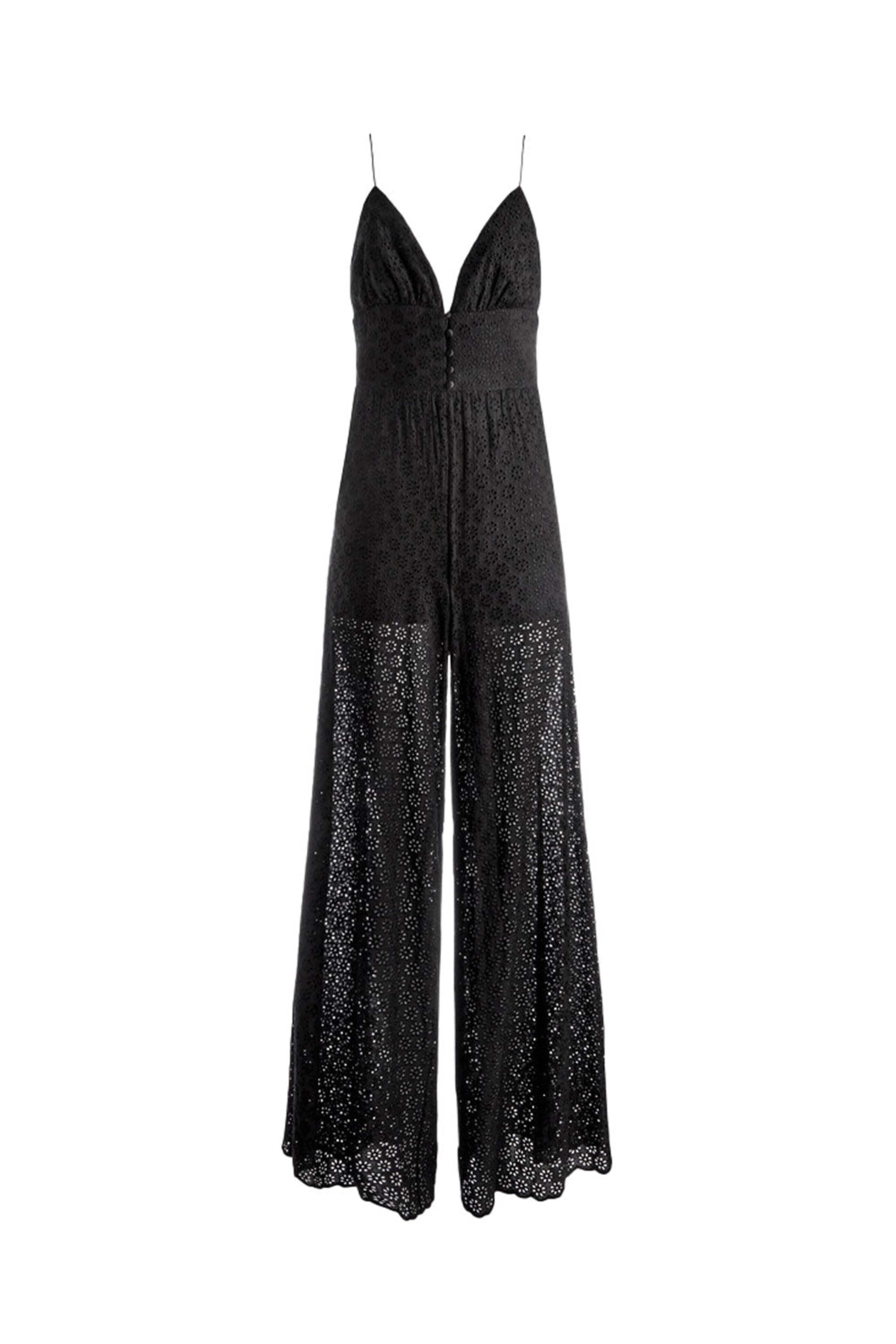 ワンピース Antonino Valenti Tuda Delia Jumpsuit In Black DELIA JUMPSUIT | Antonino Valenti Official Web Site