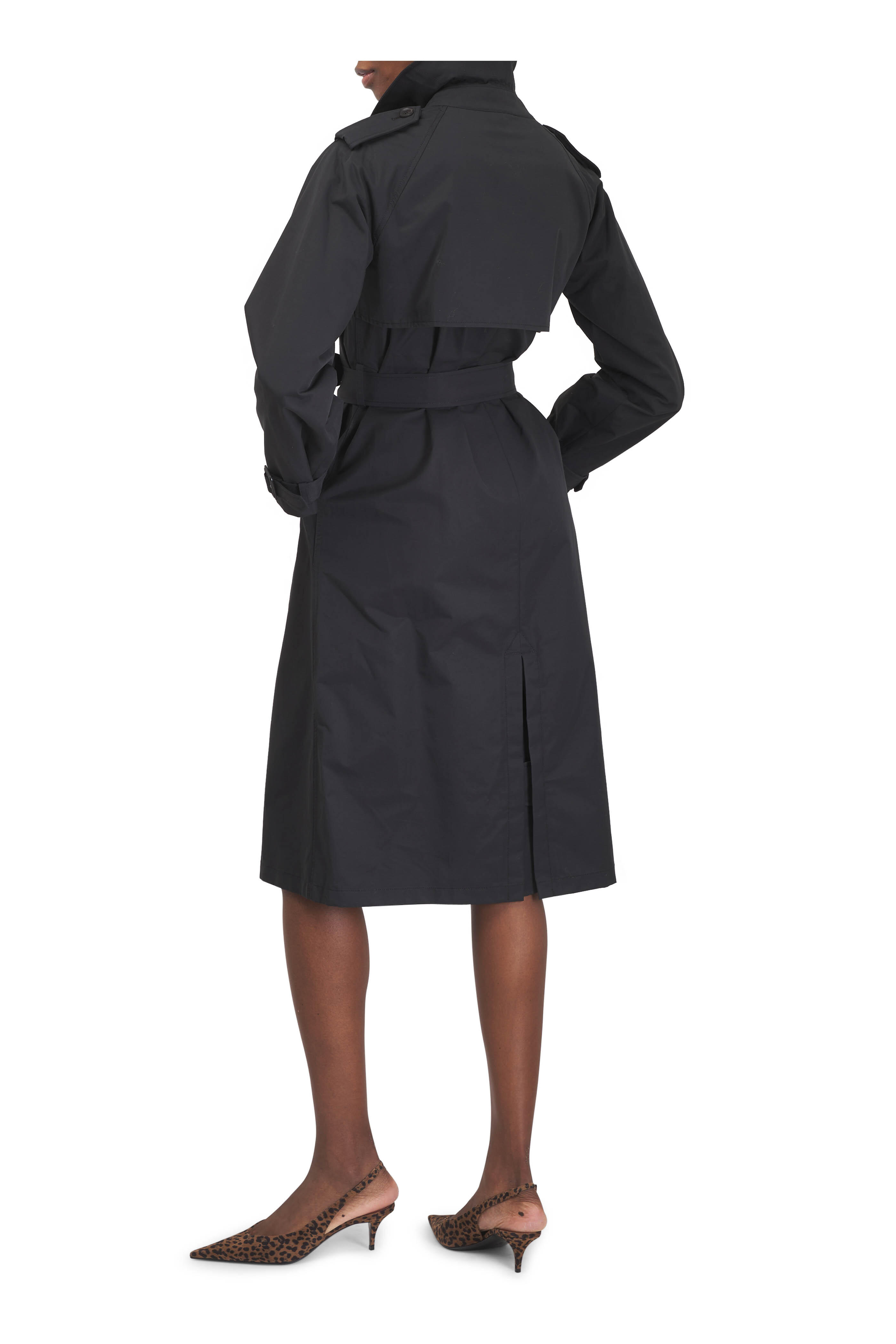 Nili Lotan - Tanner Black Trench Coat
