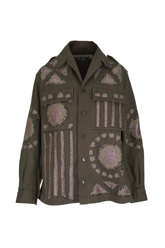 Libertine Athena Green Vintage French Military Jacket