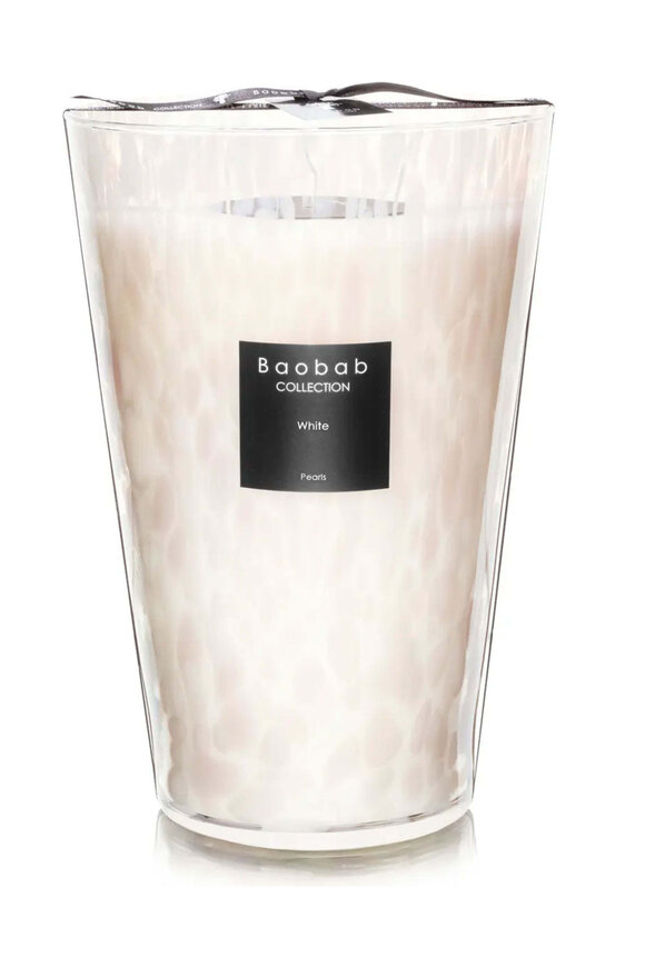 Baobab Candles White Pearl Max 35 Candle