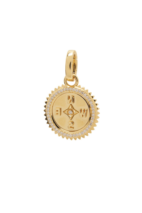 Foundrae Internal Compass Baby Medallion 