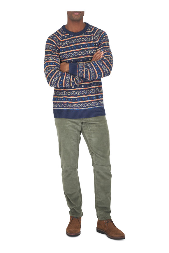 Faherty Brand Northern Nights Fair Isle Nordic Sweater - view 2