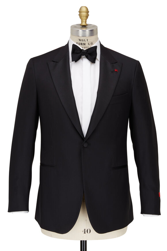 Tom Ford - Black Stretch Wool Tuxedo | Mitchell Stores